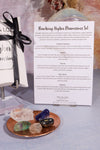 Reaching Higher Dimensions Set Gift Set Tali & Loz Crystals