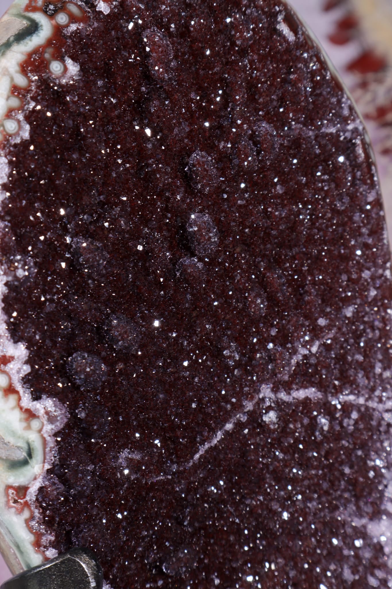 Red Amethyst Statement Piece | 23.5cm | Uruguay Minerals Tali & Loz Crystals