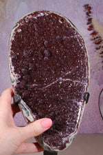 Red Amethyst Statement Piece | 23.5cm | Uruguay Minerals Tali & Loz Crystals