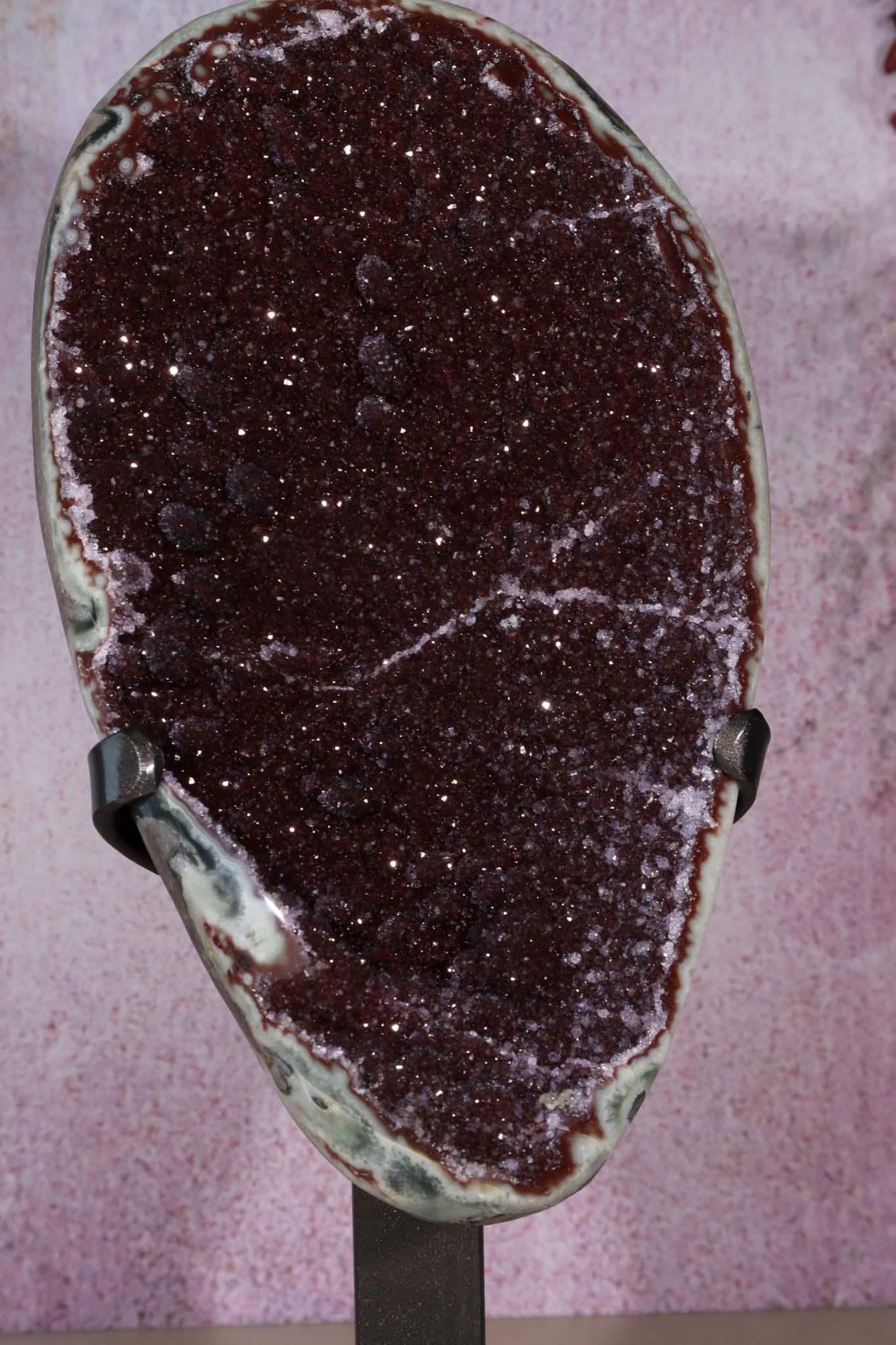 Red Amethyst Statement Piece | 23.5cm | Uruguay Minerals Tali & Loz Crystals