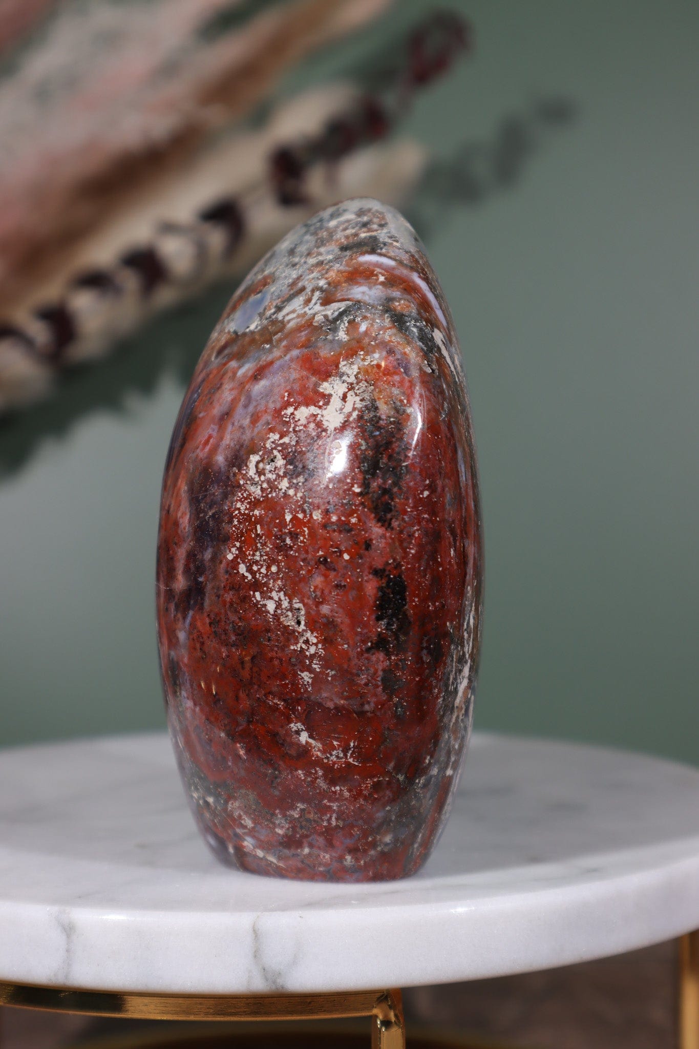 Red Blue Agate Freeform 0.6kg - Tali & Loz Crystals