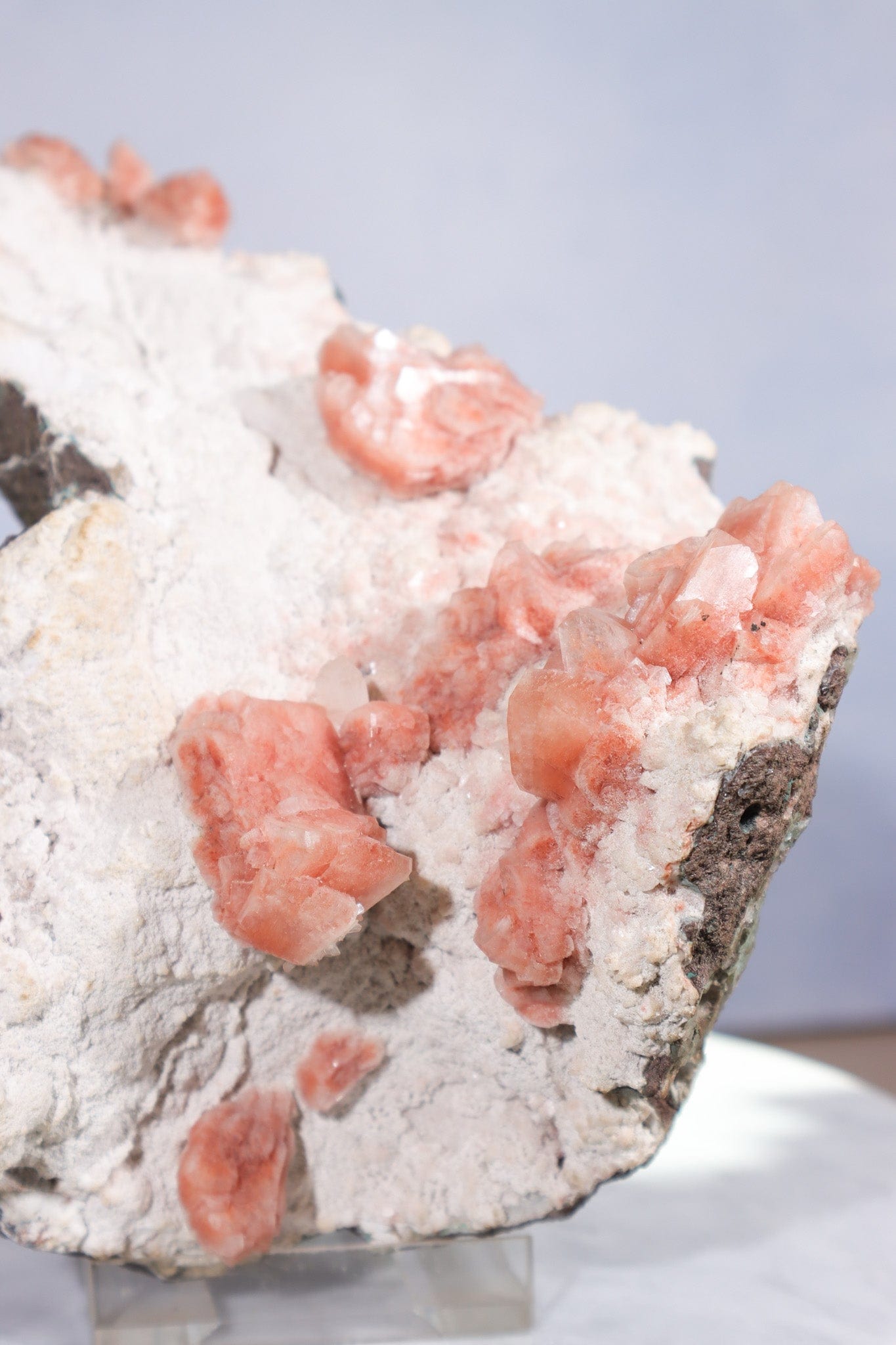 Red Heulandite Specimen, Sold As Seen Specimen Tali & Loz Crystals