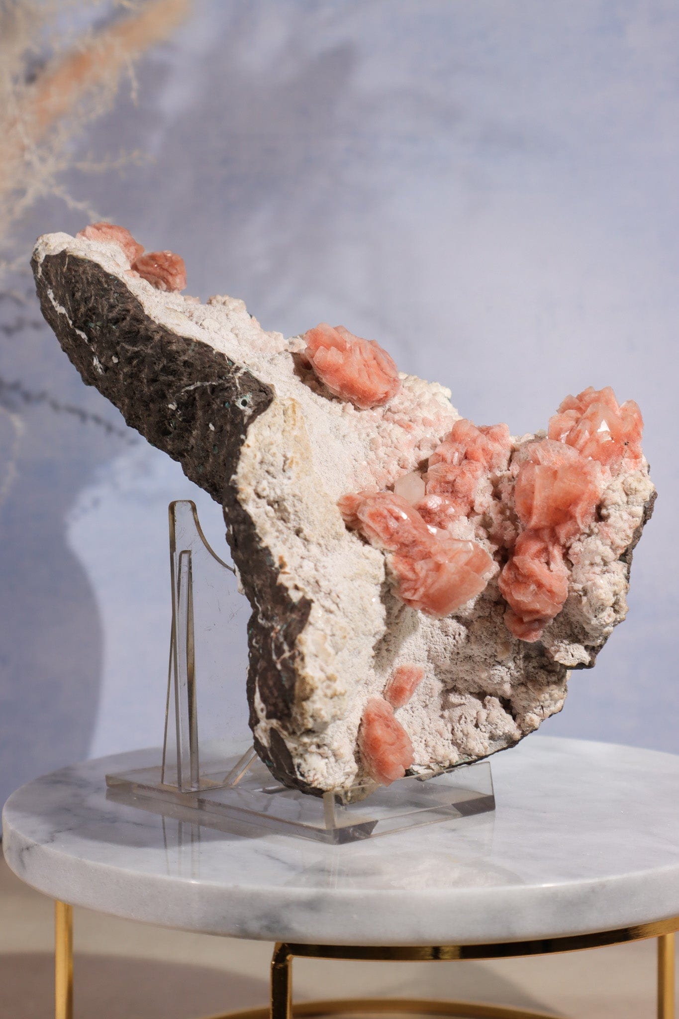 Red Heulandite Specimen, Sold As Seen Specimen Tali & Loz Crystals