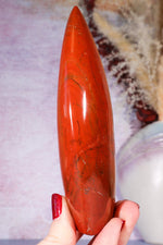 Red Jasper Flame 13.5cm Worry stones Tali & Loz Crystals
