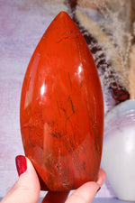Red Jasper Flame 13.5cm Worry stones Tali & Loz Crystals