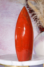 Red Jasper Flame 15cm Worry stones Tali & Loz Crystals