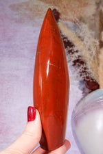 Red Jasper Flame 15cm Worry stones Tali & Loz Crystals