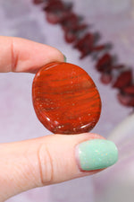 Red Jasper Worry Stones OUTLET 4.5cm Worry stones Tali & Loz Crystals