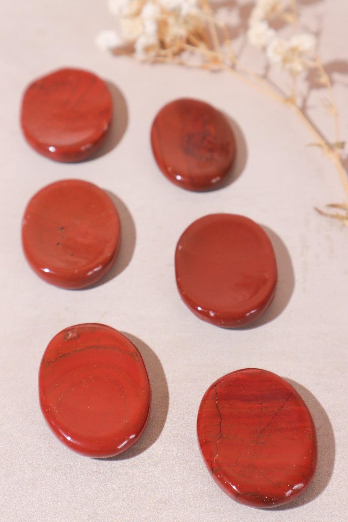 Red Jasper Worry Stones OUTLET Worry stones Tali & Loz Crystals