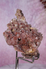 Red Phantom Quartz Cluster | 110mm | Morocco Quartz Tali & Loz Crystals