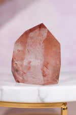Red Rutilated Quartz Tower 4.5cm - Tali & Loz Crystals