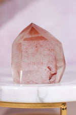 Red Rutilated Quartz Tower 4.5cm - Tali & Loz Crystals