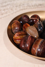 Red Tigers Eye Tumblestones Large 25-35 mm - Tali & Loz Crystals