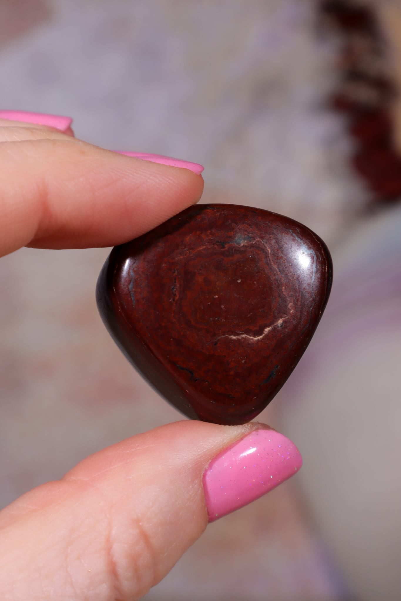 Red Tigers Eye Tumblestones | Large 25-35mm | Intuitively Chosen Tumblestones Tali & Loz Crystals