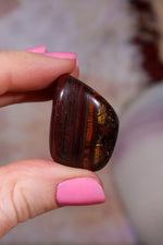 Red Tigers Eye Tumblestones | Large 25-35mm | Intuitively Chosen Tumblestones Tali & Loz Crystals