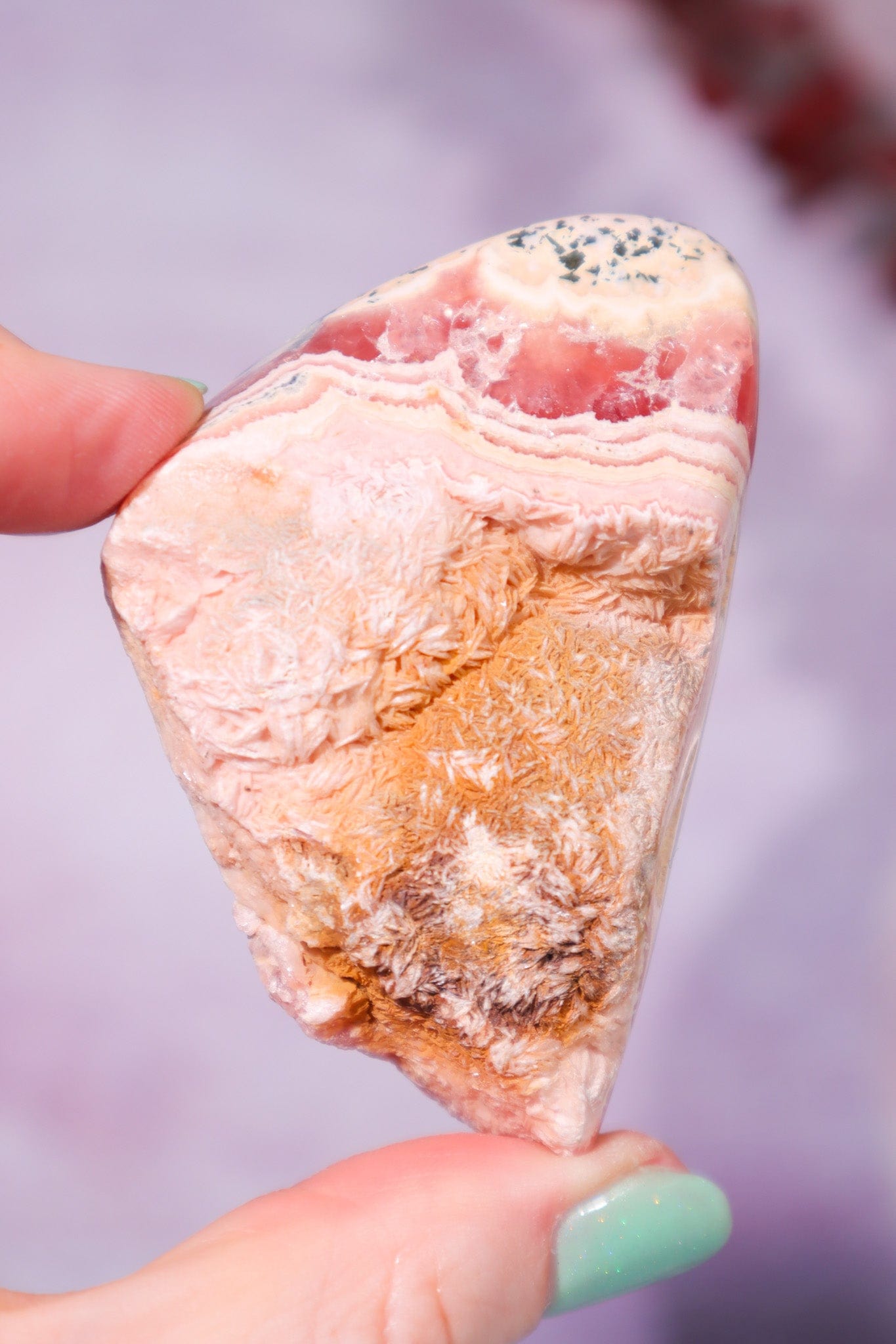 Rhodochrosite Freeform 122gr Freeform Tali & Loz Crystals