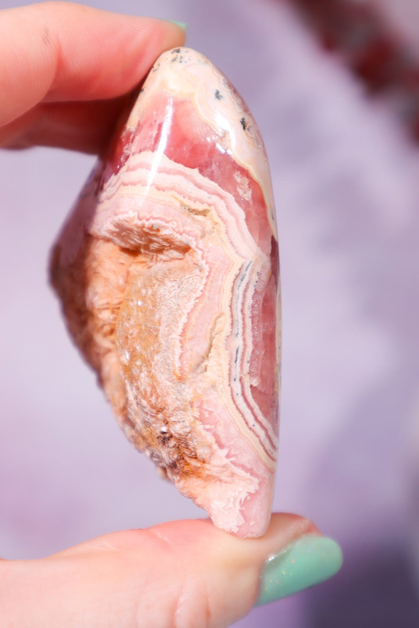 Rhodochrosite Freeform 122gr Freeform Tali & Loz Crystals