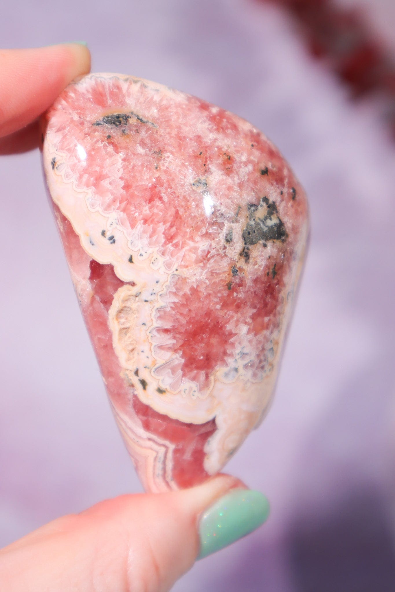 Rhodochrosite Freeform 122gr Freeform Tali & Loz Crystals