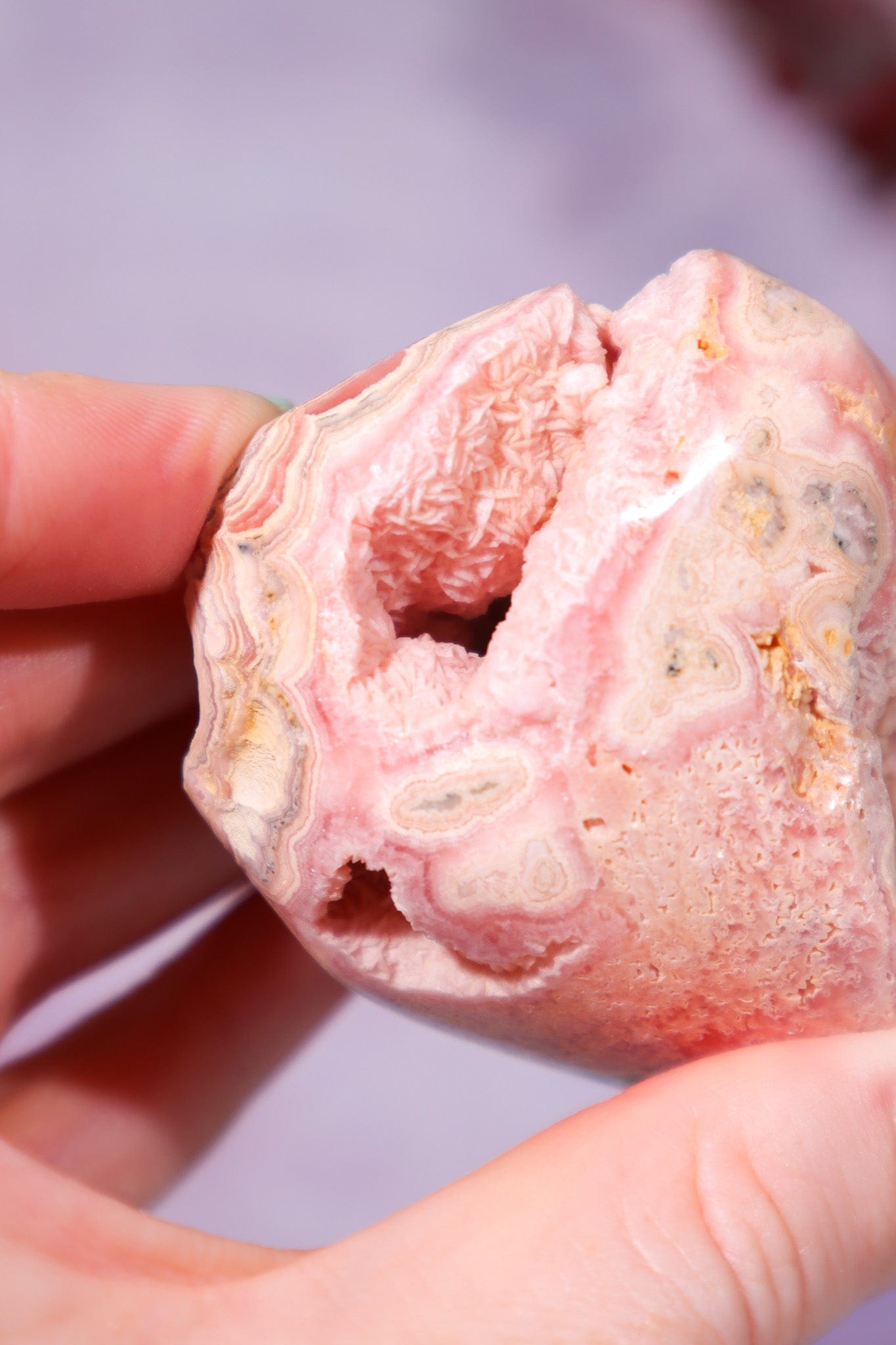 Rhodochrosite Freeform 191gr Freeform Tali & Loz Crystals