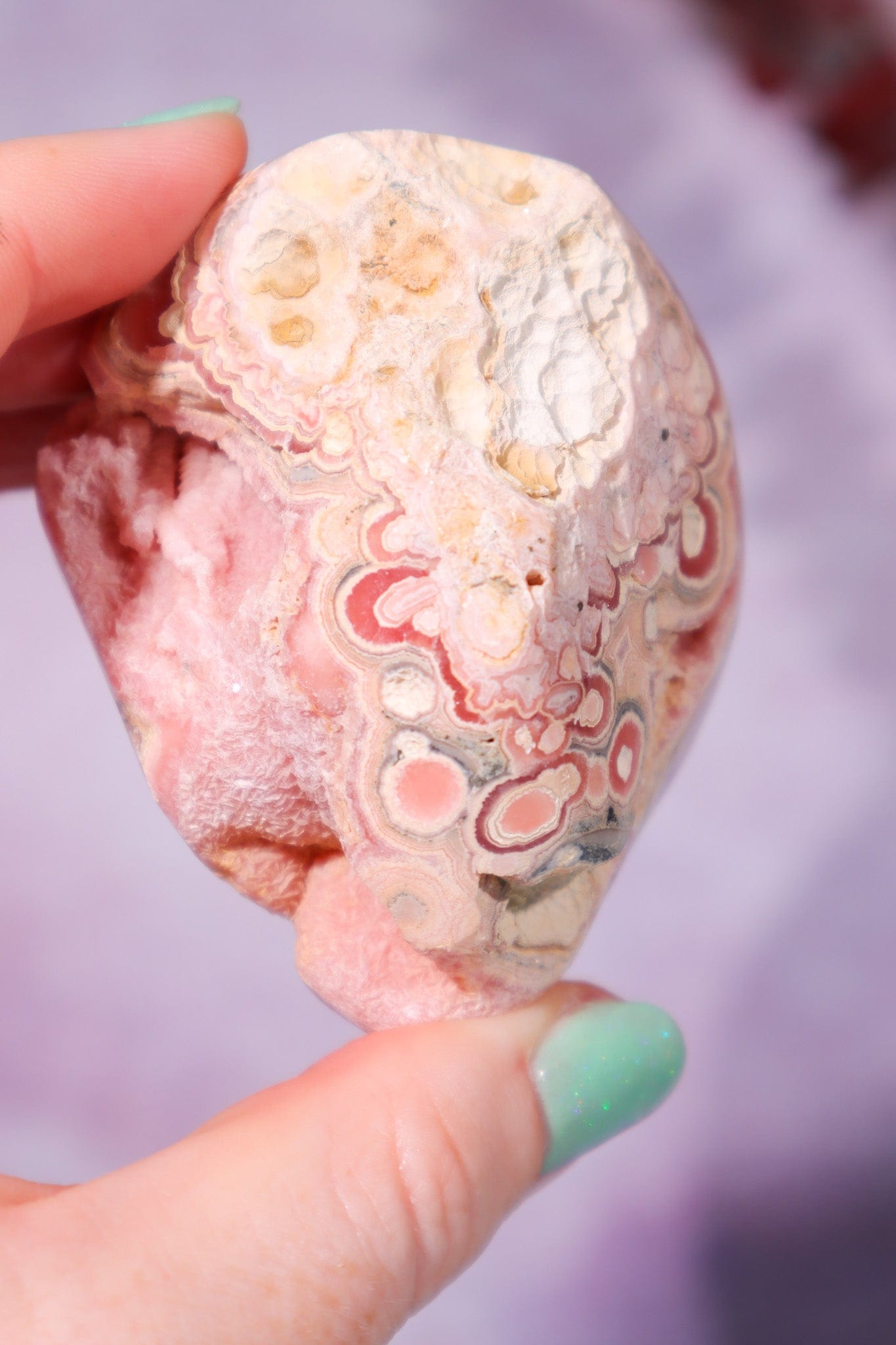 Rhodochrosite Freeform 191gr Freeform Tali & Loz Crystals