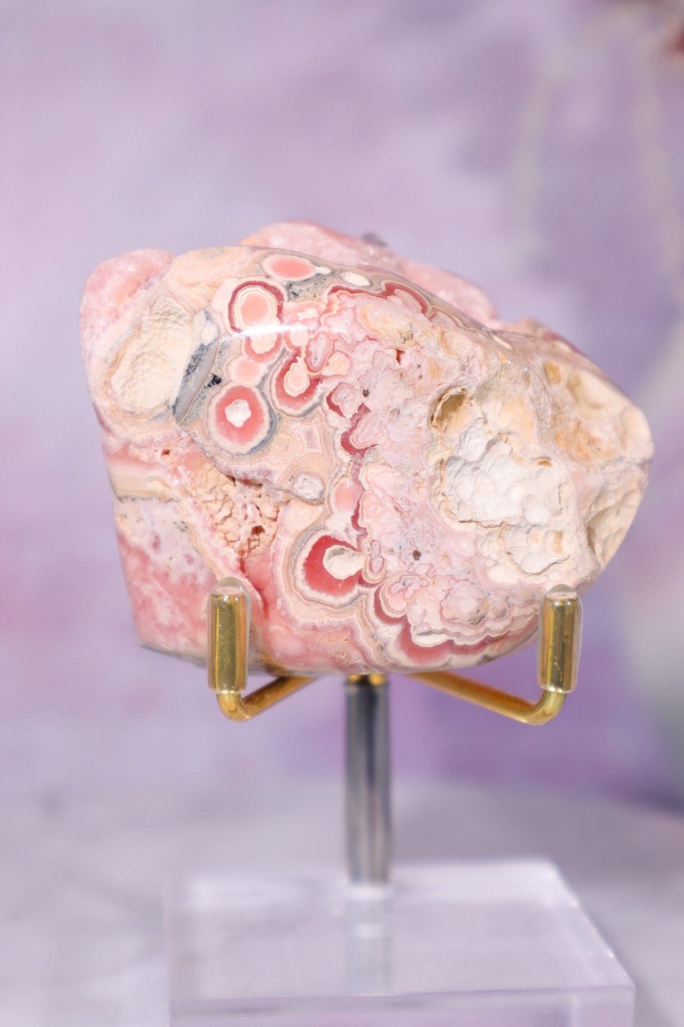 Rhodochrosite Freeform 191gr Freeform Tali & Loz Crystals