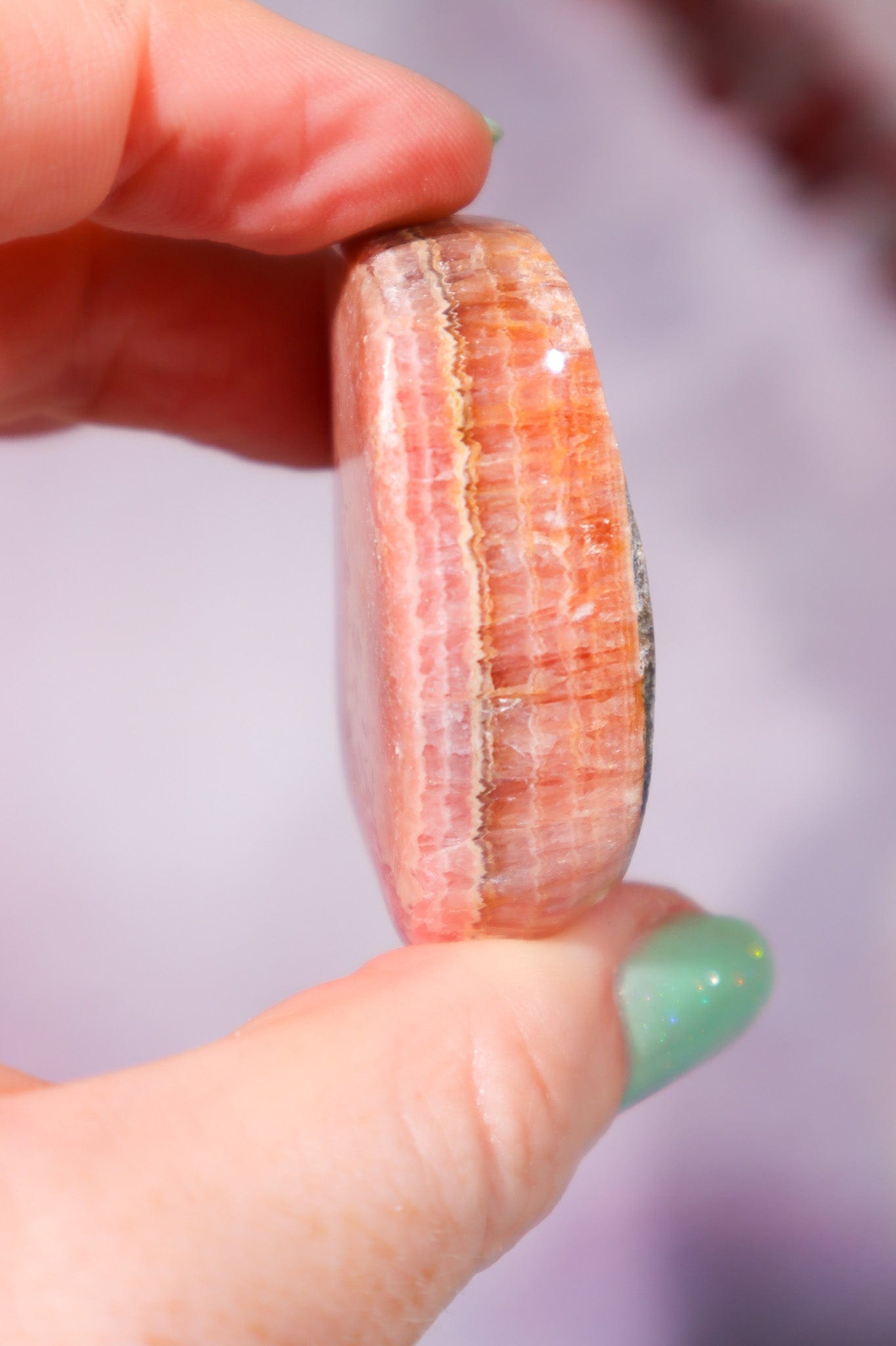 Rhodochrosite Freeform 42gr Freeform Tali & Loz Crystals