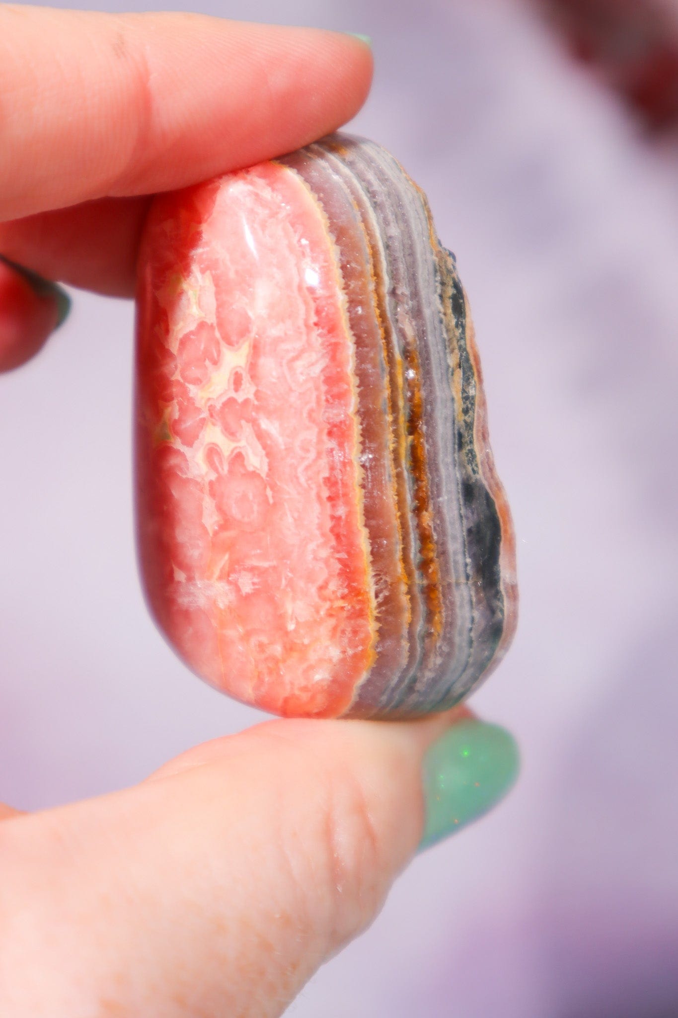 Rhodochrosite Freeform 54gr Freeform Tali & Loz Crystals