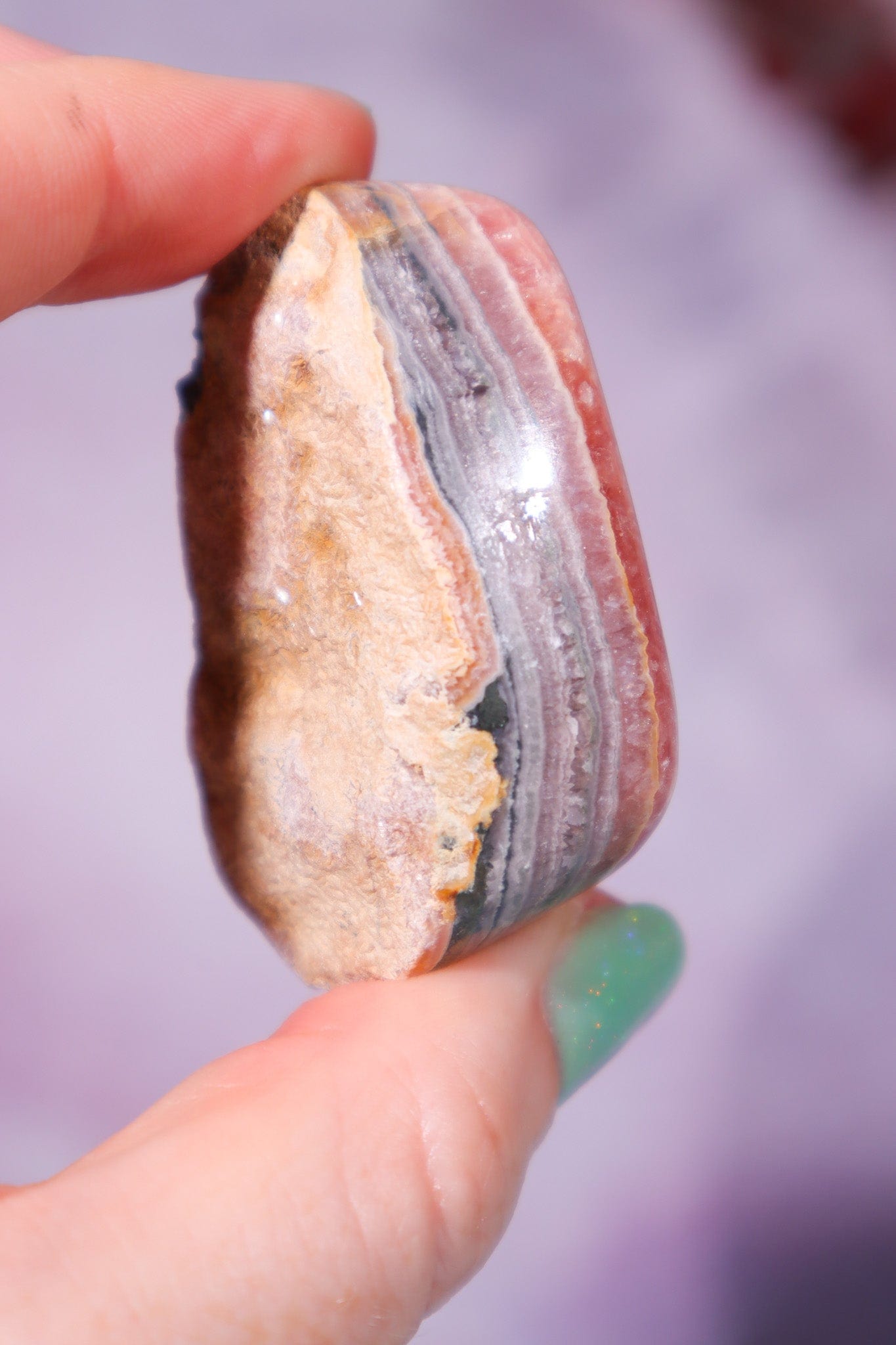 Rhodochrosite Freeform 54gr Freeform Tali & Loz Crystals