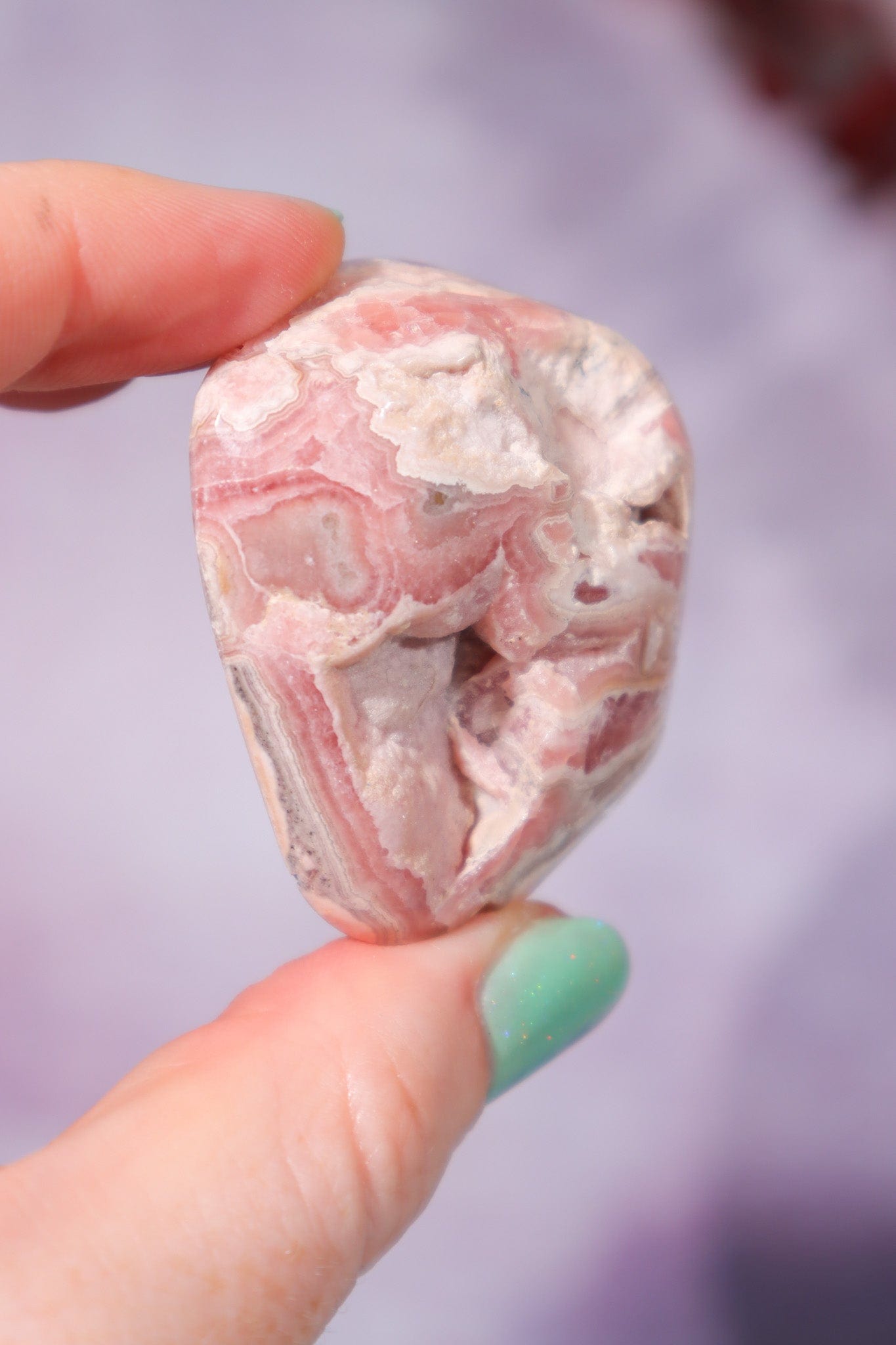 Rhodochrosite Freeform 54gr Freeform Tali & Loz Crystals
