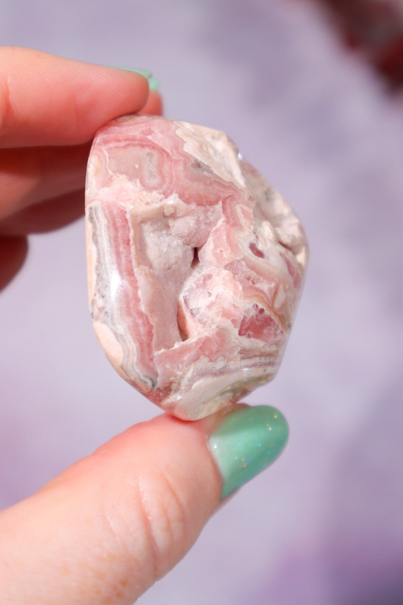 Rhodochrosite Freeform 54gr Freeform Tali & Loz Crystals