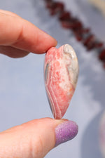 Rhodochrosite Heart 29.5gr Hearts Tali & Loz Crystals