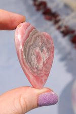 Rhodochrosite Heart 52gr Hearts Tali & Loz Crystals