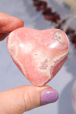 Rhodochrosite Heart 52gr Hearts Tali & Loz Crystals