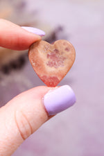 Rhodochrosite Heart 6.82gr Hearts Tali & Loz Crystals