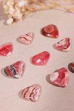 Rhodochrosite Heart 6.82gr Hearts Tali & Loz Crystals
