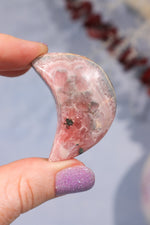 Rhodochrosite Moon 22.9gr Moons Tali & Loz Crystals
