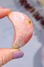 Rhodochrosite Moon 27.7gr Moons Tali & Loz Crystals