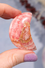 Rhodochrosite Moon 27.7gr Moons Tali & Loz Crystals