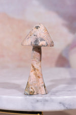 Rhodochrosite Mushroom 5.7cm, Sold As Seen Mushrooms Tali & Loz Crystals
