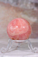 Rhodochrosite Sphere 102gr , Sold as Seen Spheres Tali & Loz Crystals