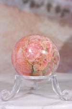 Rhodochrosite Sphere 102gr , Sold as Seen Spheres Tali & Loz Crystals