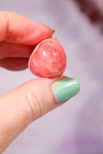 Rhodochrosite Tumblestone 19gr, Sold as Seen Freeform Tali & Loz Crystals