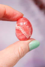 Rhodochrosite Tumblestone 19gr, Sold as Seen Freeform Tali & Loz Crystals