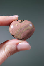 Rhodonite Hearts 2.5cm - Tali & Loz Crystals