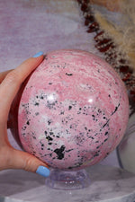 Rhodonite Statement Sphere 5.7KG Spheres Tali & Loz Crystals