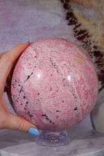 Rhodonite Statement Sphere 5.7KG Spheres Tali & Loz Crystals