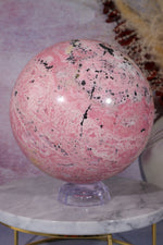Rhodonite Statement Sphere 5.7KG Spheres Tali & Loz Crystals