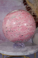 Rhodonite Statement Sphere 5.7KG Spheres Tali & Loz Crystals