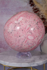 Rhodonite Statement Sphere 5.7KG Spheres Tali & Loz Crystals