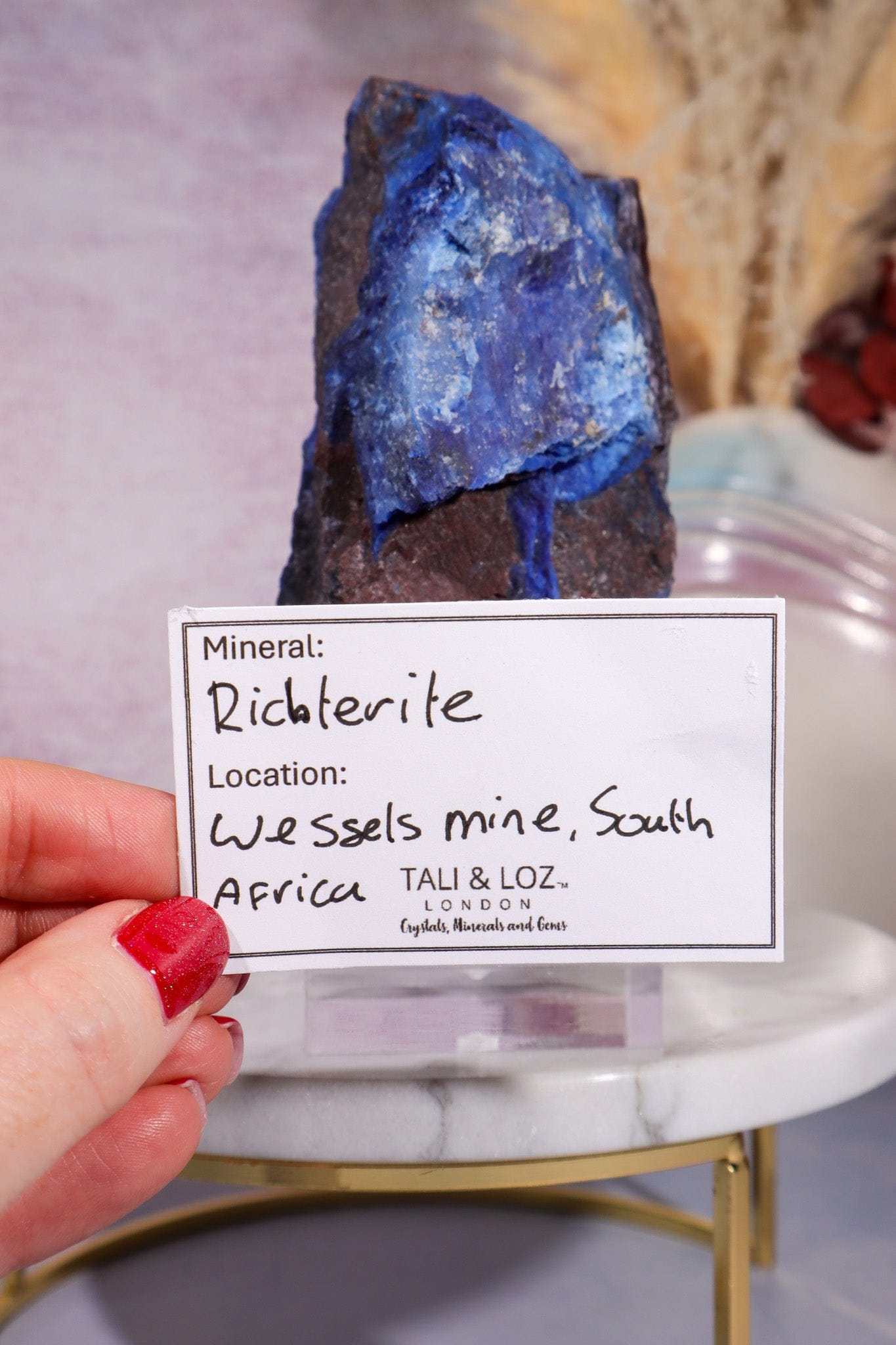 Richterite Specimen 409gr, South Africa Specimen Tali & Loz Crystals